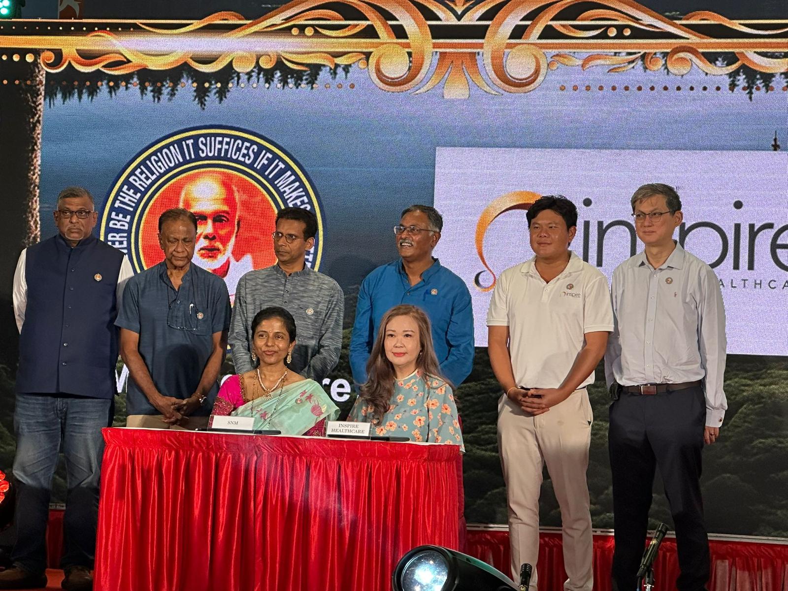 Sree Narayana Mission Signing